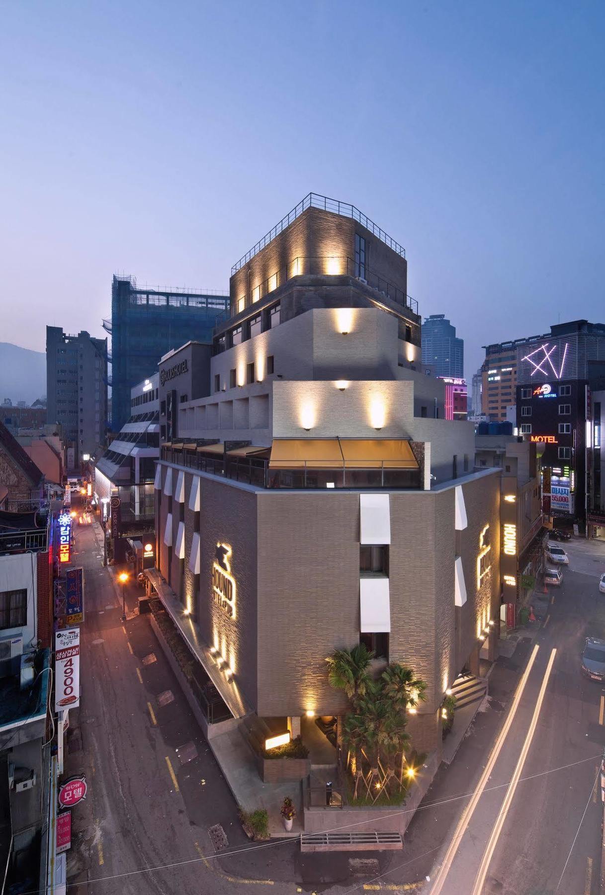 Seomyeon Hound Hotel 1St Street Busan Exterior photo